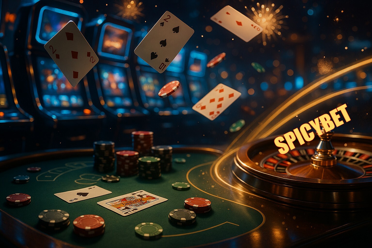 Jogos emocionantes no SPICYBET